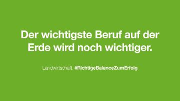 Landwirt, wichtigster Beruf